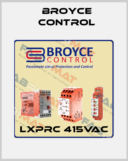 LXPRC 415VAC Broyce Control