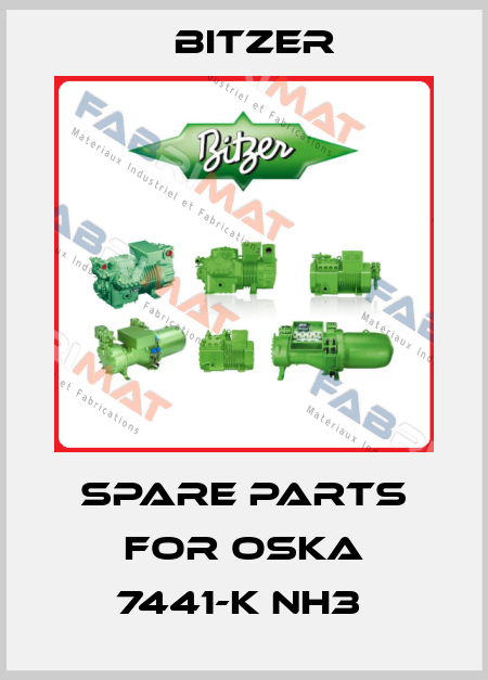 Spare parts for OSKA 7441-K NH3  Bitzer