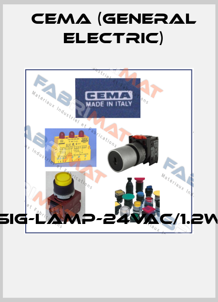 SIG-LAMP-24VAC/1.2W  Cema (General Electric)