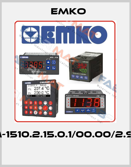 ESM-1510.2.15.0.1/00.00/2.9.0.0  EMKO