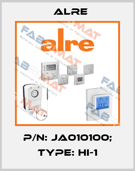 p/n: JA010100; Type: HI-1 Alre