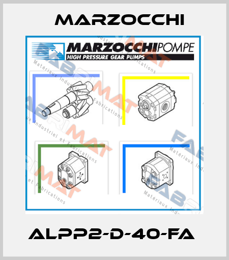 ALPP2-D-40-FA  Marzocchi
