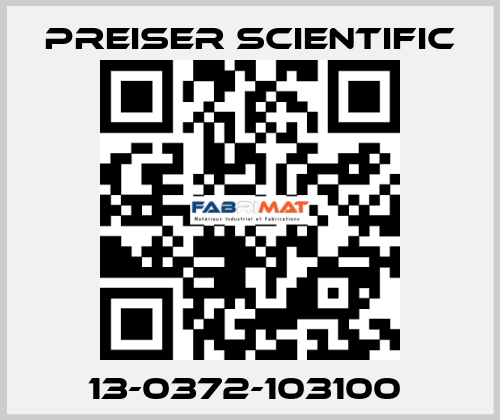 13-0372-103100  Preiser Scientific