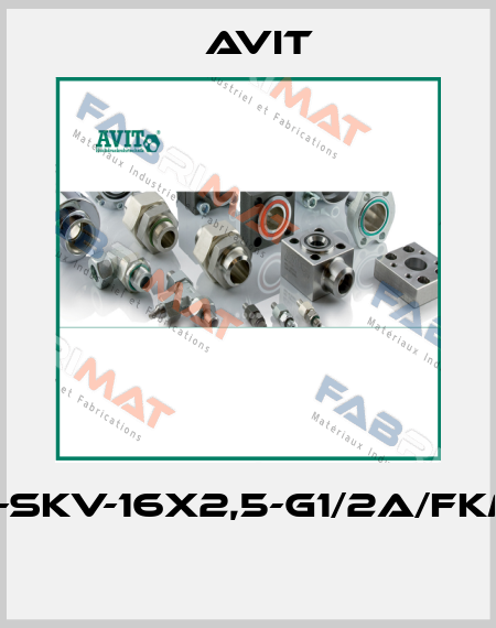 E-SKV-16x2,5-G1/2A/FKM  Avit