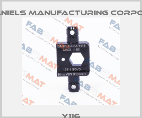 Y116 Dmc Daniels Manufacturing Corporation