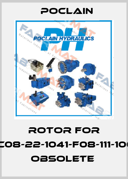 Rotor for MC08-22-1041-F08-111-1000 OBSOLETE  Poclain