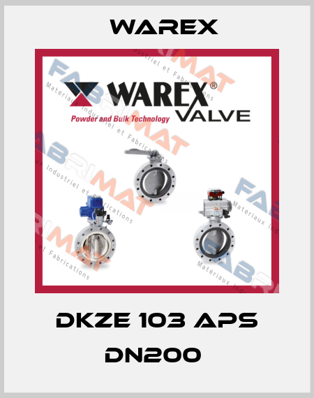 DKZE 103 APS DN200  Warex
