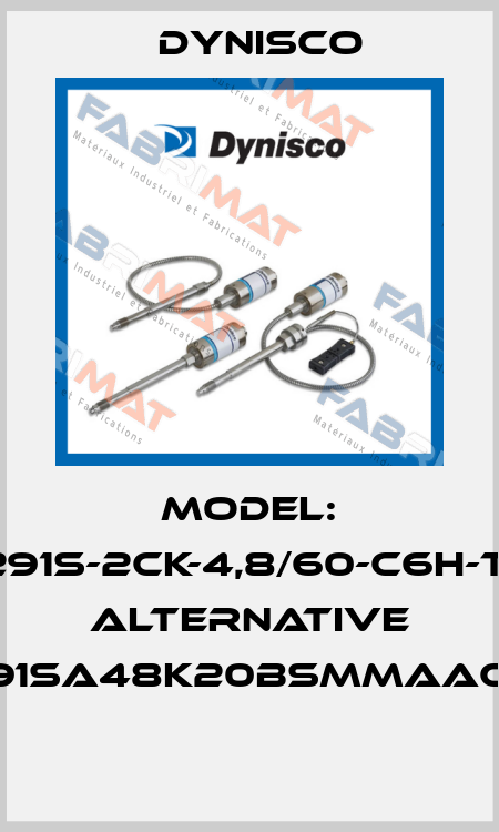 Model: PT291S-2CK-4,8/60-C6H-TC5- Alternative 2291SA48K20BSMMAACAK  Dynisco