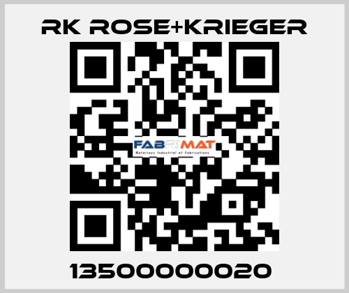 13500000020  RK Rose+Krieger