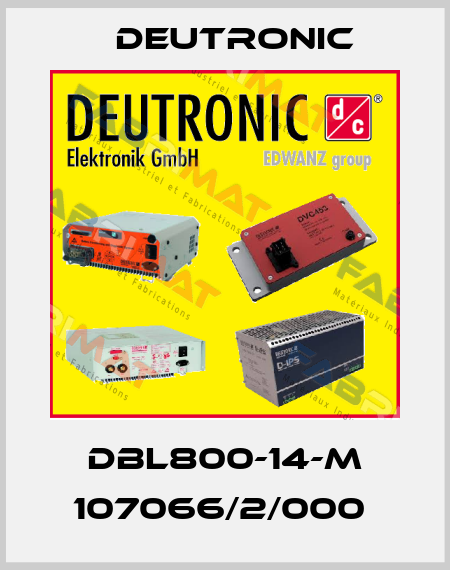 DBL800-14-M 107066/2/000  Deutronic
