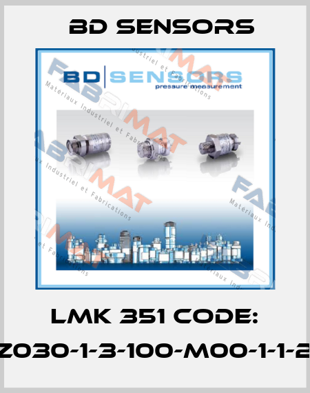 LMK 351 Code: 470-Z030-1-3-100-M00-1-1-2-000 Bd Sensors