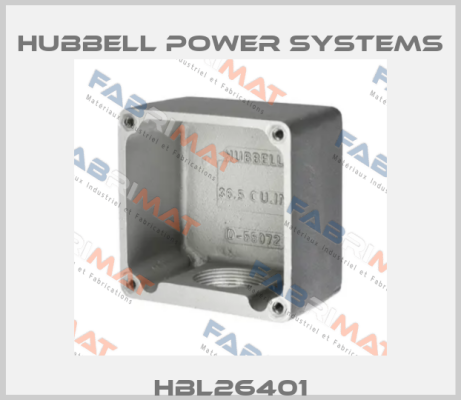 HBL26401 Hubbell Power Systems