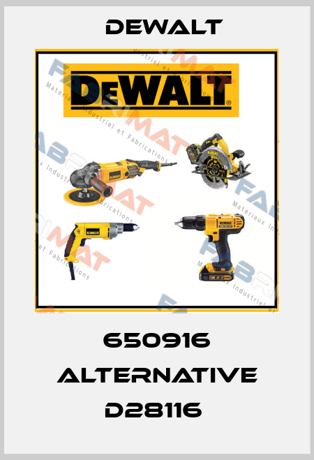 650916 alternative D28116  Dewalt
