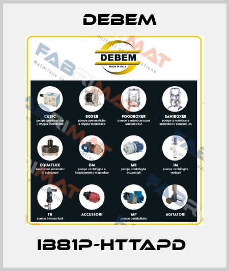  IB81P-HTTAPD  Debem