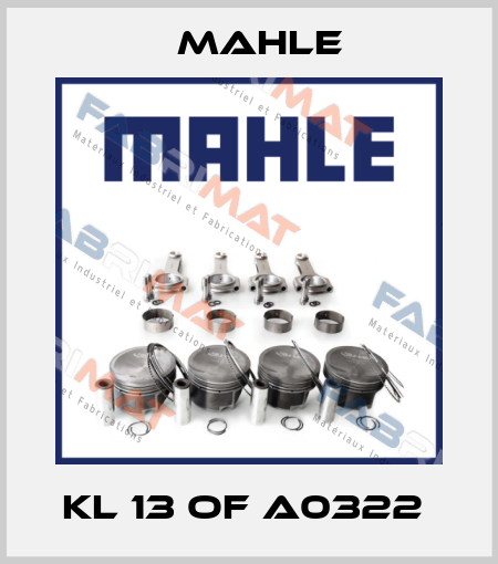 KL 13 OF A0322  MAHLE
