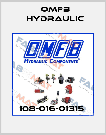 108-016-01315  OMFB Hydraulic