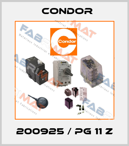 200925 / PG 11 Z Condor
