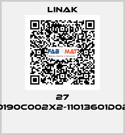 27 040190C002X2-11013601D0200   Linak