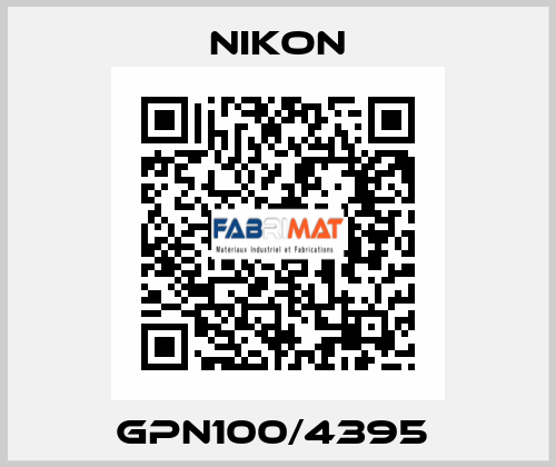 GPN100/4395  Nikon