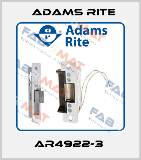AR4922-3  Adams Rite