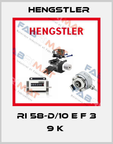 RI 58-D/10 E F 3 9 K  Hengstler