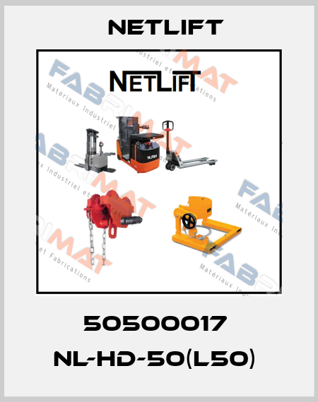 50500017  NL-HD-50(L50)  Netlift