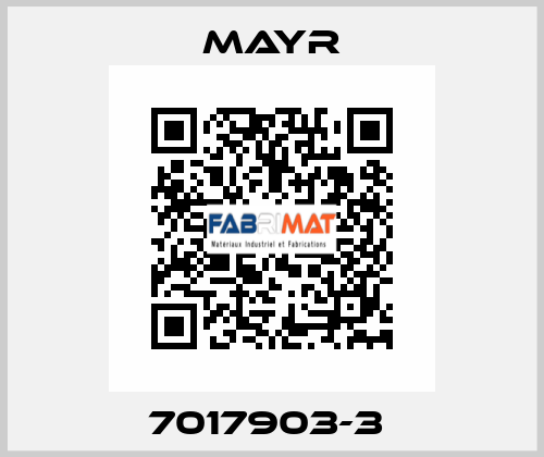 7017903-3  Mayr