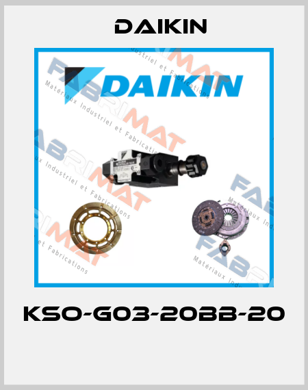 KSO-G03-20BB-20  Daikin