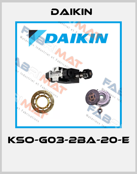KSO-G03-2BA-20-E  Daikin