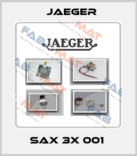 SAX 3X 001  Jaeger