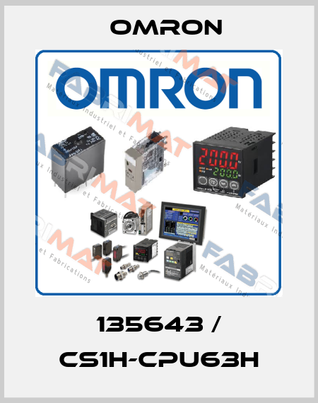 135643 / CS1H-CPU63H Omron