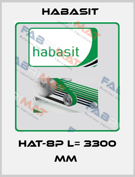 HAT-8P L= 3300 mm  Habasit