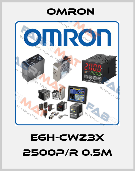 E6H-CWZ3X 2500P/R 0.5M Omron