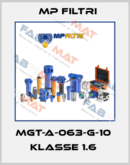 MGT-A-063-G-10   Klasse 1.6  MP Filtri