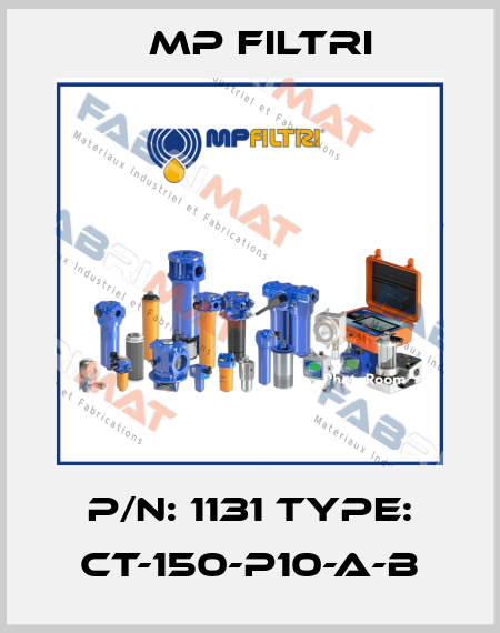 P/N: 1131 Type: CT-150-P10-A-B MP Filtri