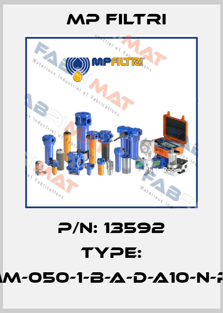 P/N: 13592 Type: FMM-050-1-B-A-D-A10-N-P01 MP Filtri
