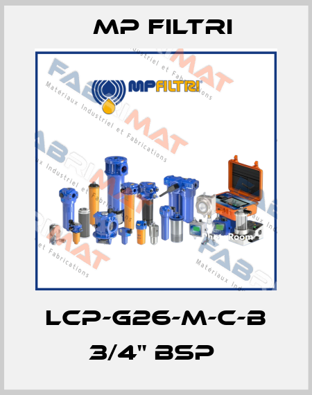 LCP-G26-M-C-B 3/4" BSP  MP Filtri