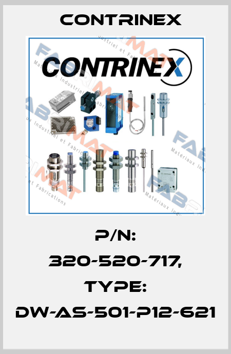 p/n: 320-520-717, Type: DW-AS-501-P12-621 Contrinex