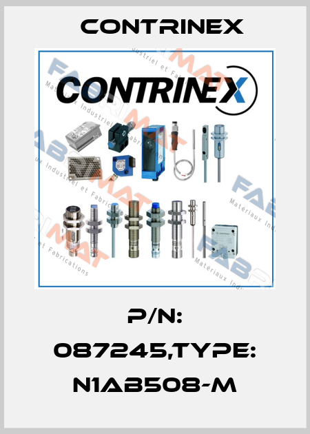 P/N: 087245,Type: N1AB508-M Contrinex