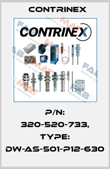 p/n: 320-520-733, Type: DW-AS-501-P12-630 Contrinex