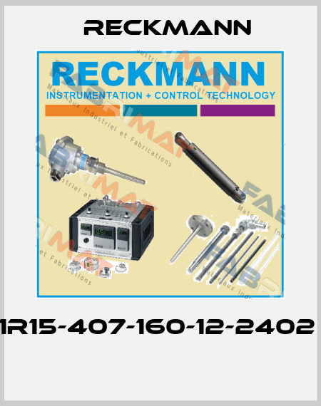 1R15-407-160-12-2402   Reckmann