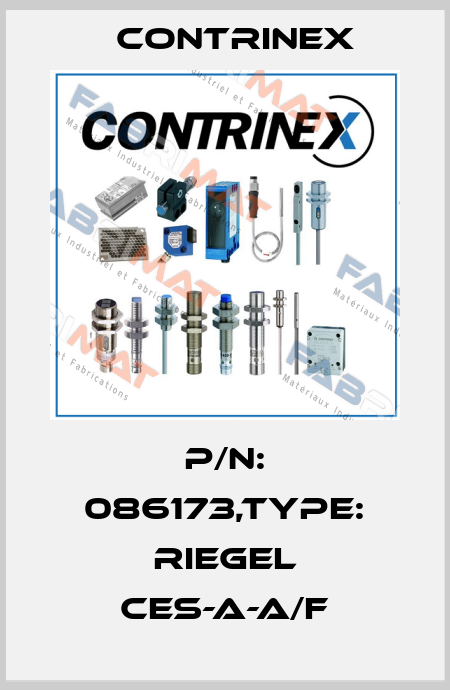 P/N: 086173,Type: RIEGEL CES-A-A/F Contrinex