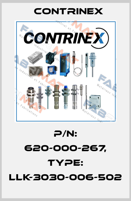 p/n: 620-000-267, Type: LLK-3030-006-502 Contrinex