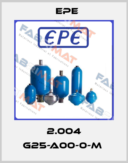 2.004 G25-A00-0-M  Epe