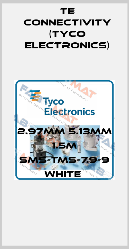 2.97MM 5.13MM 1.5M SMS-TMS-7.9-9 WHITE  TE Connectivity (Tyco Electronics)