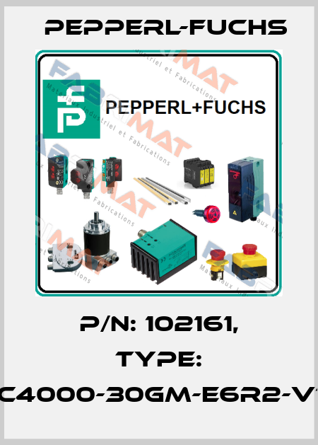 p/n: 102161, Type: UC4000-30GM-E6R2-V15 Pepperl-Fuchs