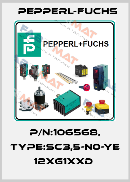 P/N:106568, Type:SC3,5-N0-YE           12xG1xxD  Pepperl-Fuchs