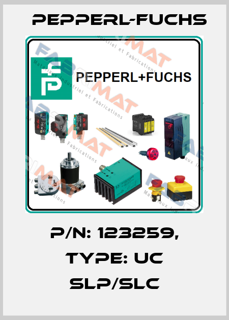 p/n: 123259, Type: UC SLP/SLC Pepperl-Fuchs