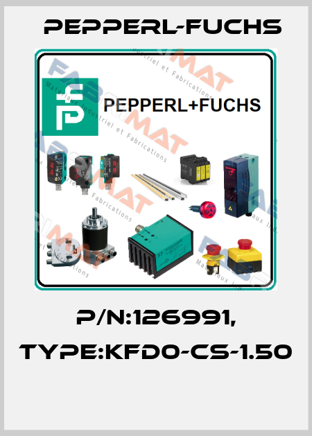 P/N:126991, Type:KFD0-CS-1.50  Pepperl-Fuchs