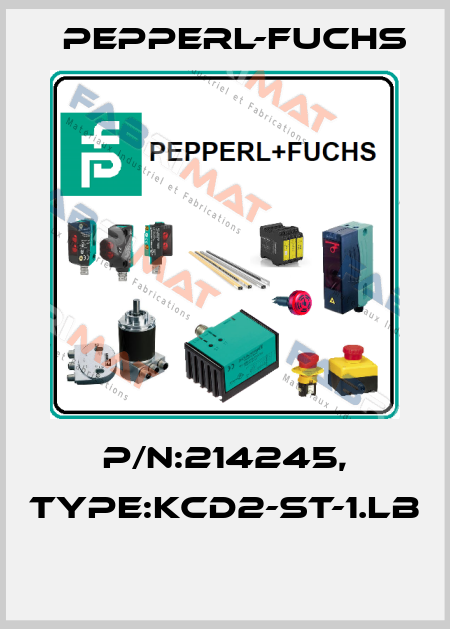P/N:214245, Type:KCD2-ST-1.LB  Pepperl-Fuchs